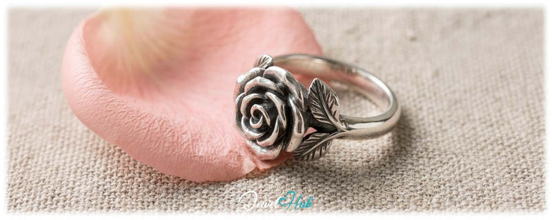 Rose charm meaning: a JewelHub rose MiniCharm symbolising love and beauty