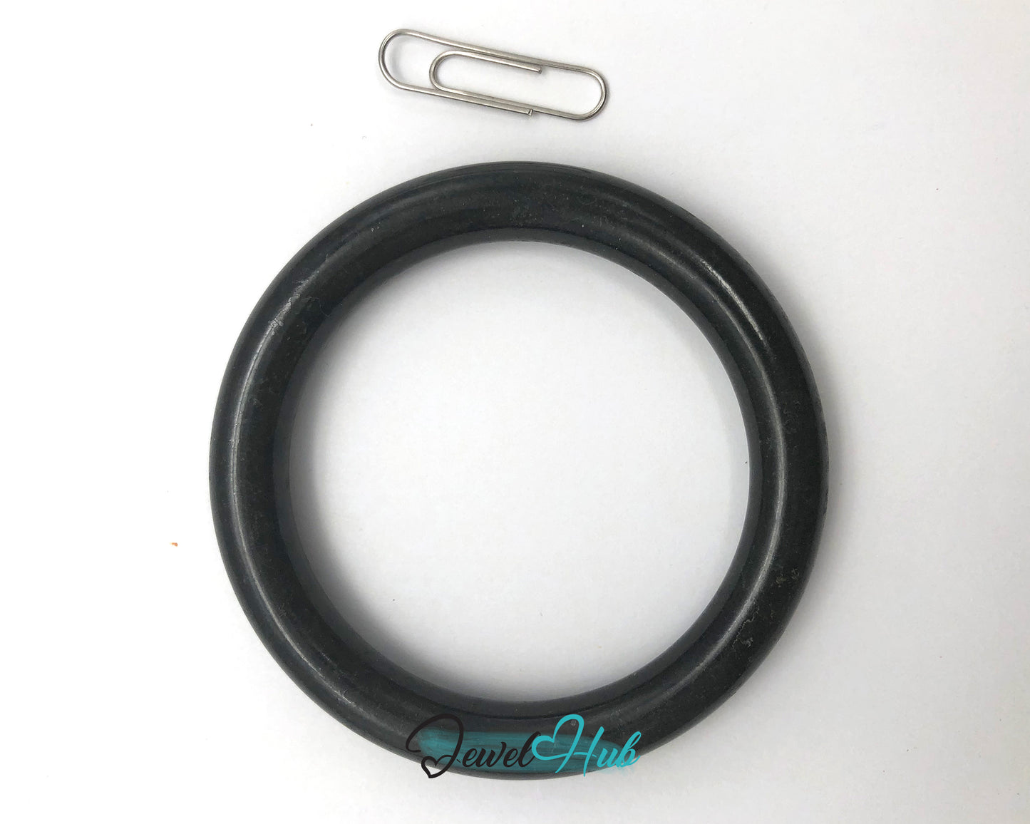 Vintage Black Jade Jadeite Bangle Bracelet