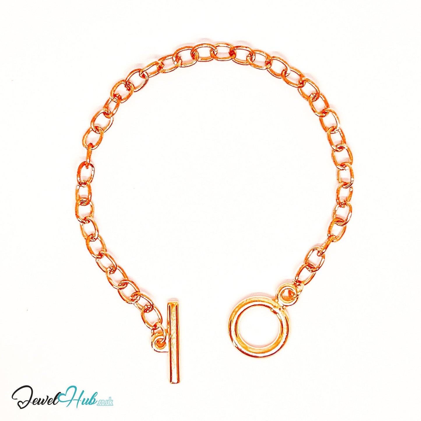 Hollow White K Plated Bracelet CT