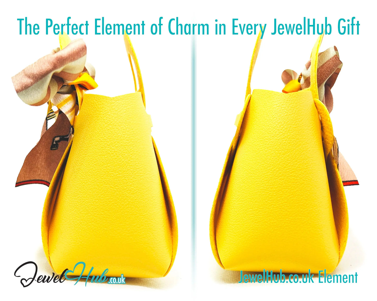 Warm Glow Mini Totes · Scarf-Tied Gift Bags · Sunshine-Inspired Display Accents CT