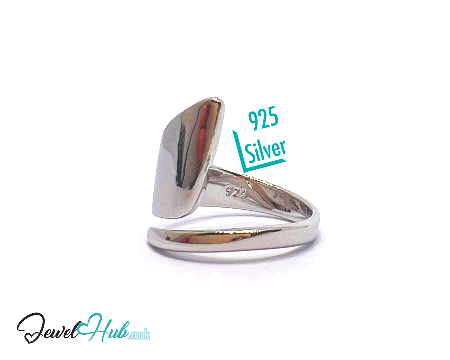 925 Sterling Silver Sculptural Ring | 4.9g | Adjustable (N-P) | Molten Arc