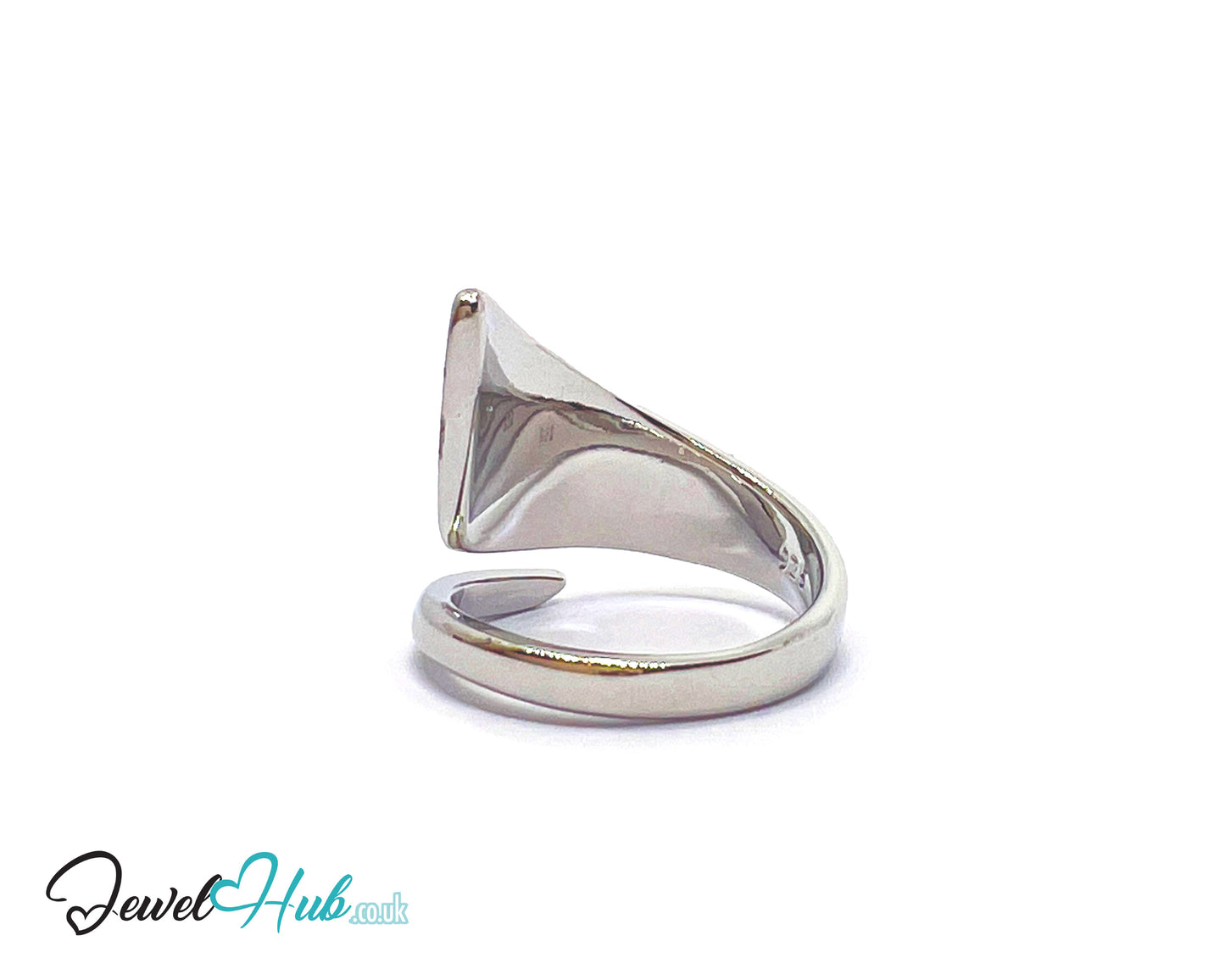 925 Sterling Silver Sculptural Ring | 4.9g | Adjustable (N-P) | Molten Arc