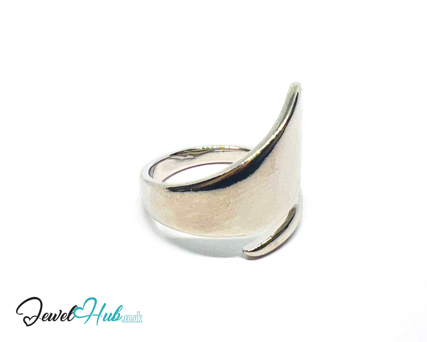 925 Silver Ring (Hallmarked) Sculptural Wrap · UK N-O-P · US 7–8 · 4.56g