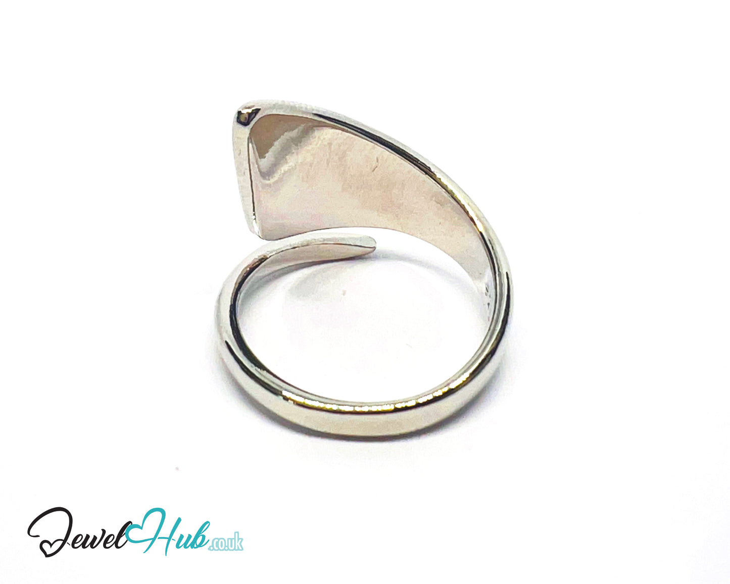 925 Silver Ring (Hallmarked) Sculptural Wrap · UK N-O-P · US 7–8 · 4.56g