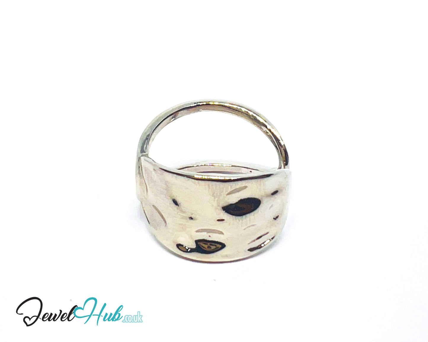 925 Silver Ring (Hallmarked) Twisted Loop · UK N-O-P · US 7–8 · 3.50g