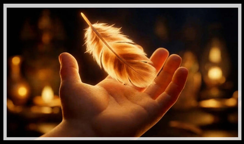 The feather came from a place humans could not reach
