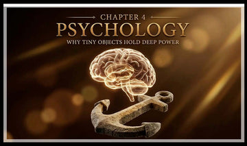 Psychology chapter title with a glowing brain above an anchor