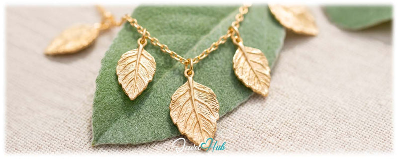 Leaf charm meaning: a JewelHub leaf MiniCharm symbolising growth and renewal