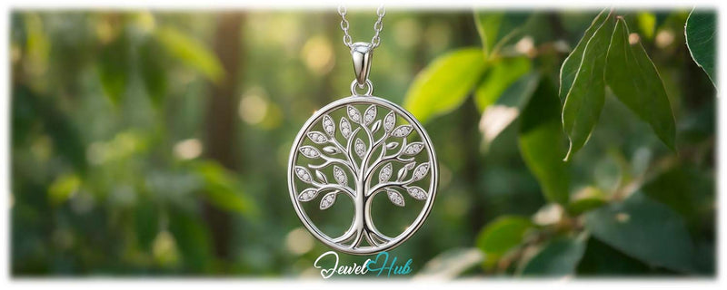 Tree charm meaning: a JewelHub tree of life MiniCharm symbolising growth and roots