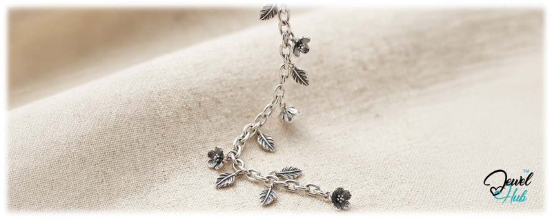 Vine MiniCharm on a charm bracelet from JewelHub