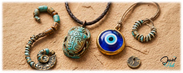 Protective charms and symbols, showing why people first wore jewellery