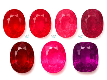 Ruby Colors Guide: Shades, Grading & Gemstone Comparisons - JewelHub.co.uk