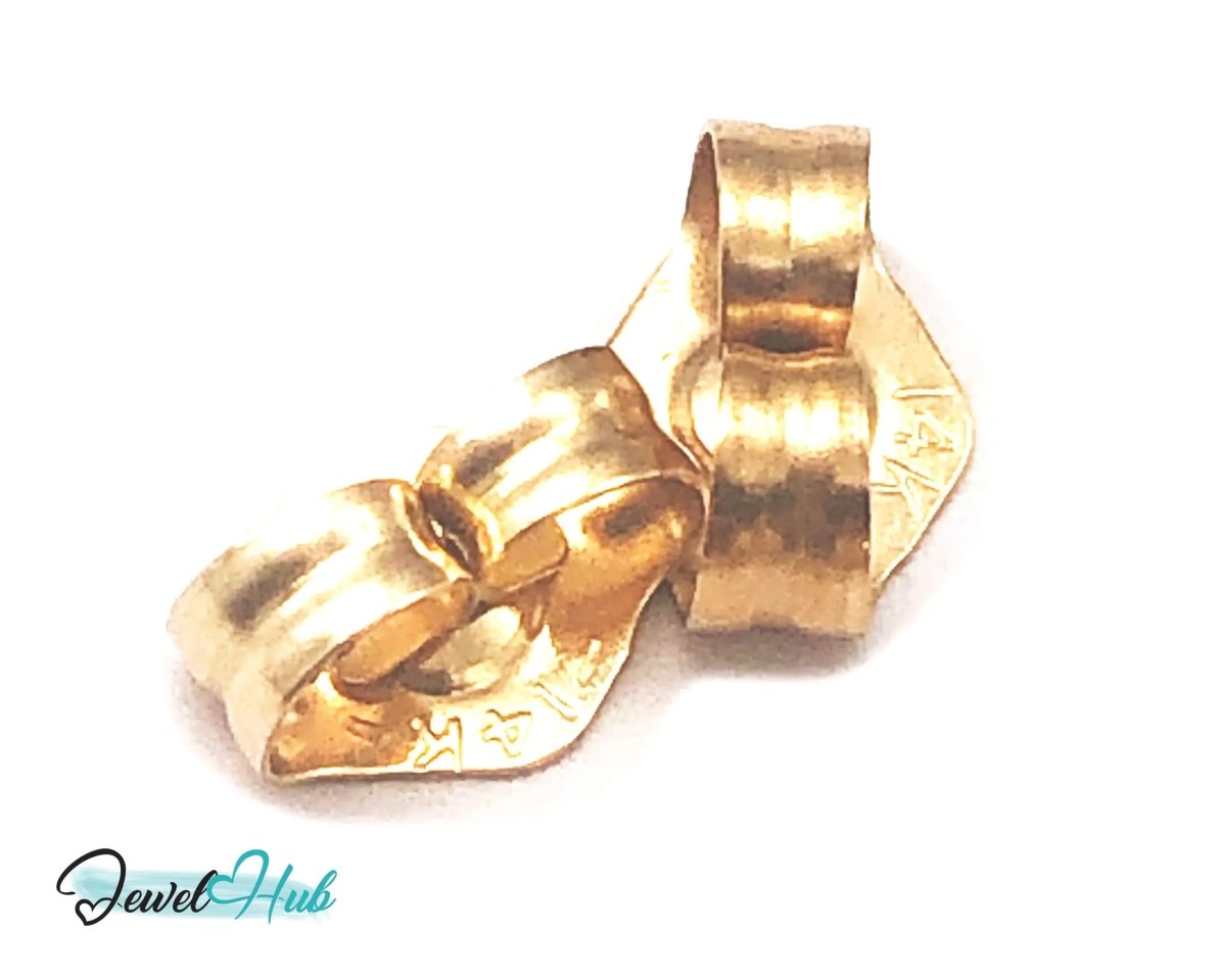 14K Solid Gold Blush Pearl Stud Earrings – 9mm Premium Freshwater Pearls - JewelHub.co.uk