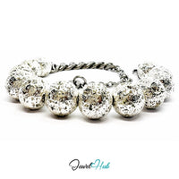 316L Stainless Steel Lava Stone Bracelet – Si