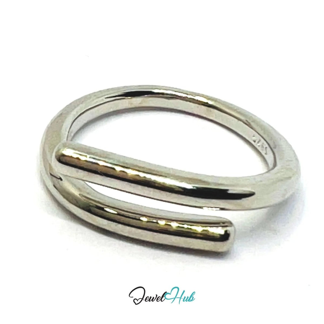925 Silver Ring (Hallmarked) Forged Nail Design | 3.25g | Adjustable UK O - P - Q - JewelHub.co.uk
