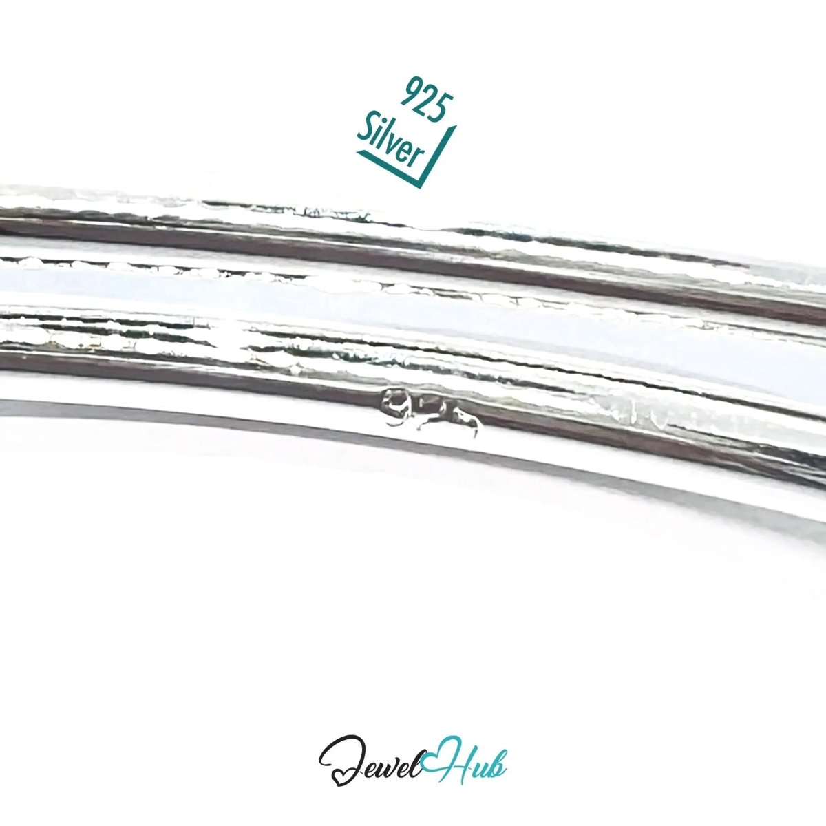 925 Sterling Silver Jingle Bead Bangle – Ornate Adjustable Bracelet with Sound Charm - JewelHub.co.uk