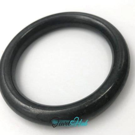 Vintage Black Jade Jadeite Bangle Bracelet JH