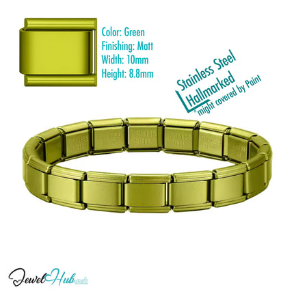 Italian Bracelet – FortunaLink™ Modular Charm Starter Set (8 Links) CA