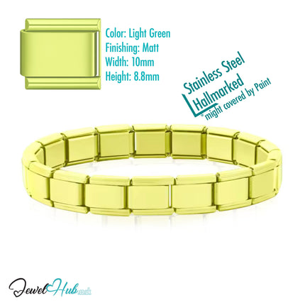 Italian Bracelet – FortunaLink™ Modular Charm Starter Set (8 Links) CA
