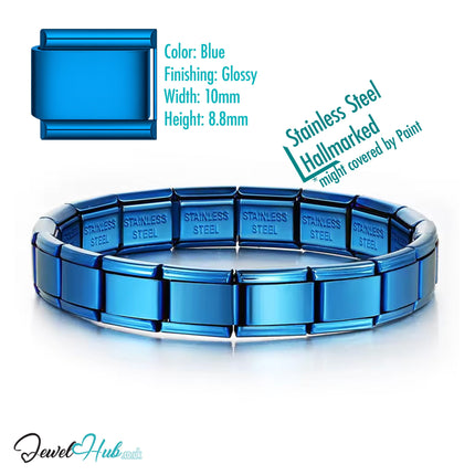 Italian Bracelet – FortunaLink™ Modular Charm Starter Set (8 Links) CA