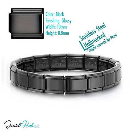 Italian Bracelet – FortunaLink™ Modular Charm Starter Set (8 Links) CA