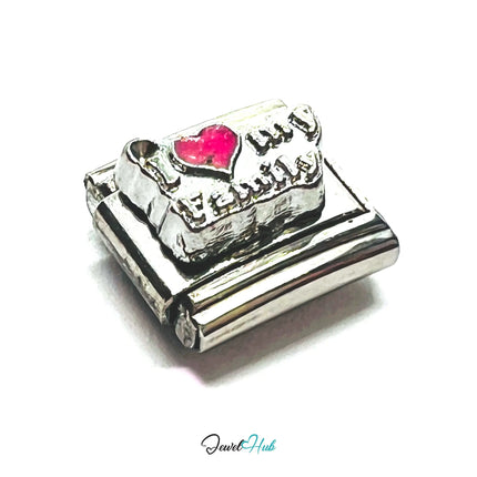 FortunaLink™ Identity Charm – Love & Cheers Edition (9mm Italian Bracelets)