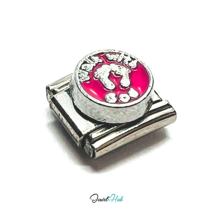 FortunaLink™ Identity Charm – Love & Cheers Edition (9mm Italian Bracelets)