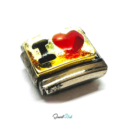 FortunaLink™ Family Charm – Love Edition (9mm Italian Bracelets)