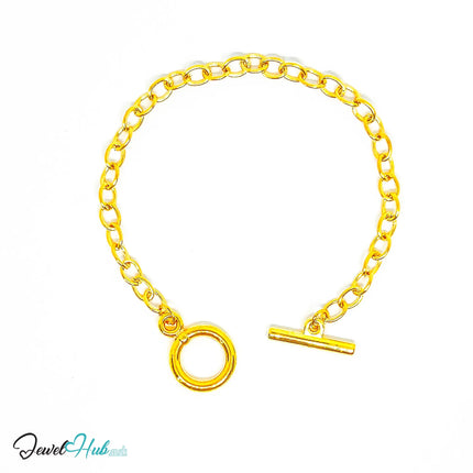 Hollow White K Plated Bracelet CT