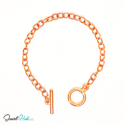 Hollow White K Plated Bracelet CT