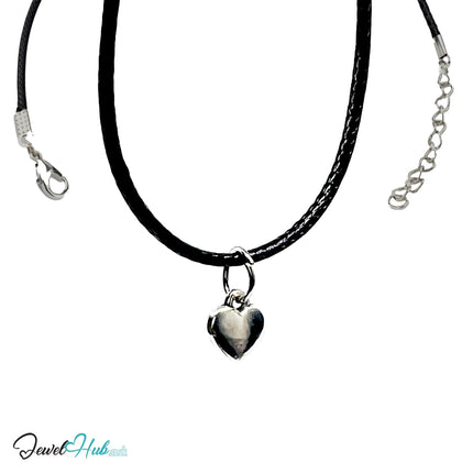 MiniCharm . Love Heart & Circle Heart . Accent of Emotion . Silver-Plated Zinc Alloy Charms