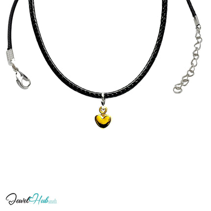 Petite Heart MiniCharms – Gold & Silver-Plated Miniature for Meaning | Necklace or Bracelet Options | Zinc Alloy Jewellery