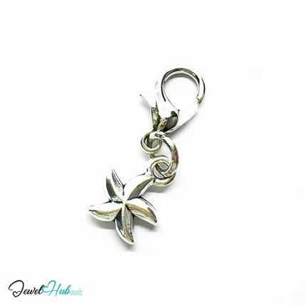 Star Trio MiniCharms – Silver-Plated Accent of Emotion | Necklace or Bracelet Options | Zinc Alloy Jewellery