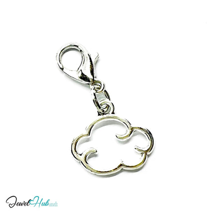 Cloud Forms MiniCharms – Silver-Plated MiniCharm for Lightness | Necklace or Bracelet Options | Zinc Alloy Jewellery