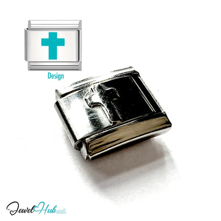 Italian Bracelet – FortunaLink™ Silver Stainless Steel Charm JewelHub