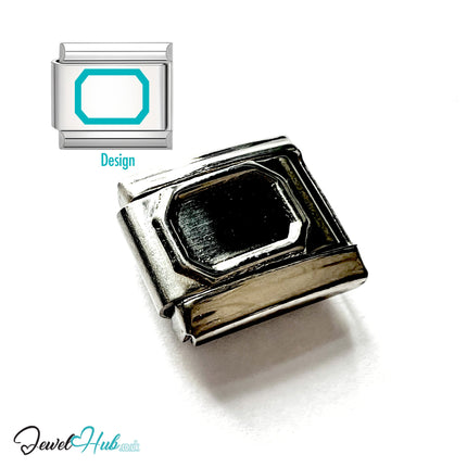 Italian Bracelet – FortunaLink™ Silver Stainless Steel Charm JewelHub