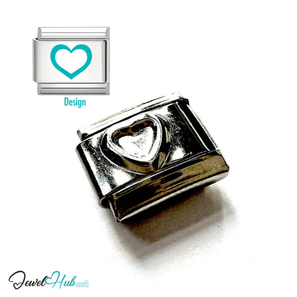 Italian Bracelet – FortunaLink™ Silver Stainless Steel Charm JewelHub
