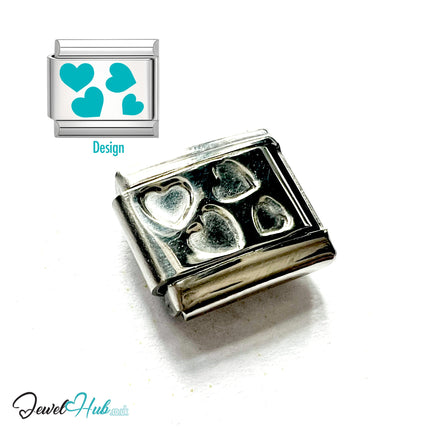 Italian Bracelet – FortunaLink™ Silver Stainless Steel Charm JewelHub