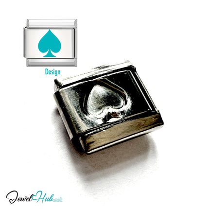 Italian Bracelet – FortunaLink™ Silver Stainless Steel Charm JewelHub