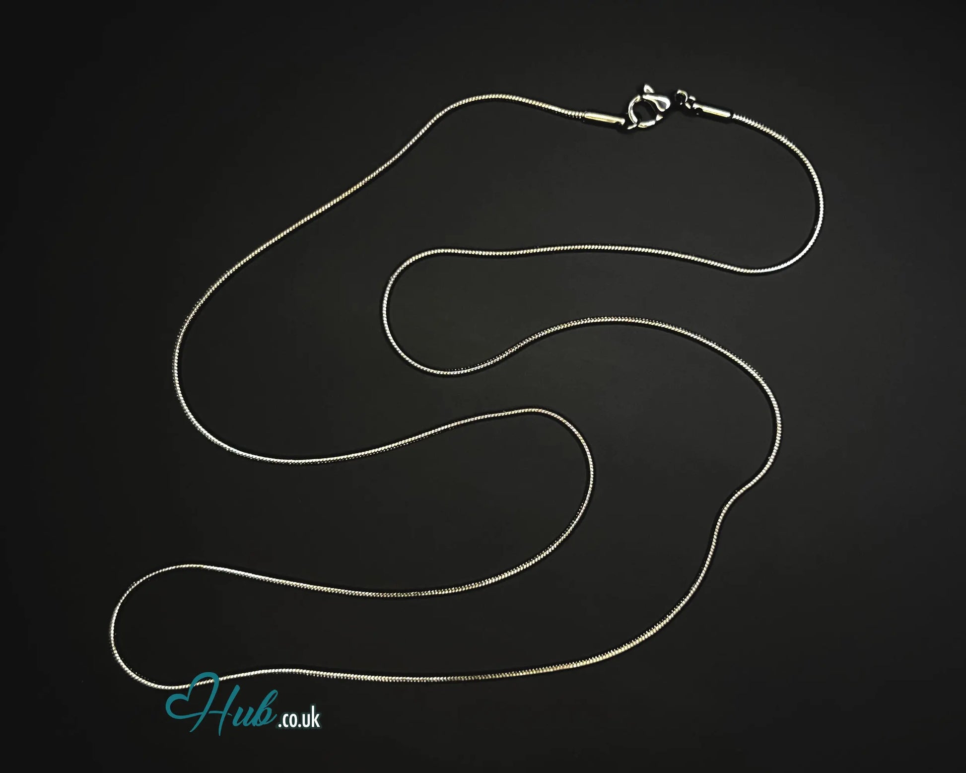 🐍 Stainless Steel Snake Chain Necklace – Sleek Minimalist Layers | 1.2mm Width CT