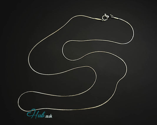 🐍 Stainless Steel Snake Chain Necklace – Sleek Minimalist Layers | 1.2mm Width CT