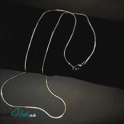🐍 Stainless Steel Snake Chain Necklace – Sleek Minimalist Layers | 1.2mm Width CT