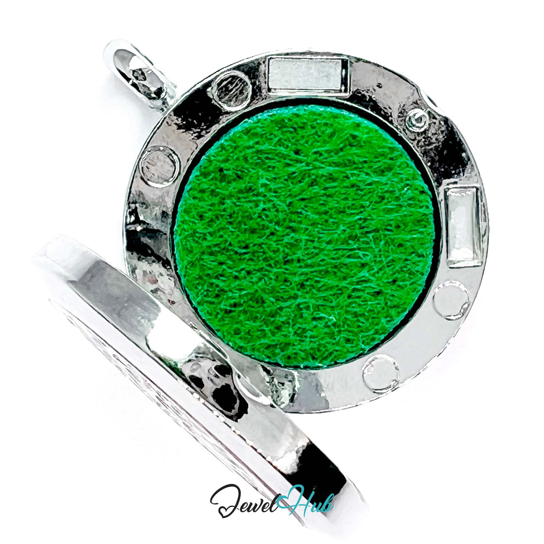 Stainless Steel Aromatherapy Pendant – Tree of Clarity