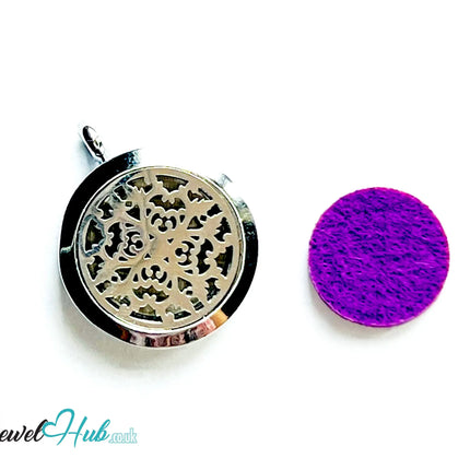 🌸 Petal Radiance – Stainless Steel Aromatherapy Pendant for Grace & Presence CT