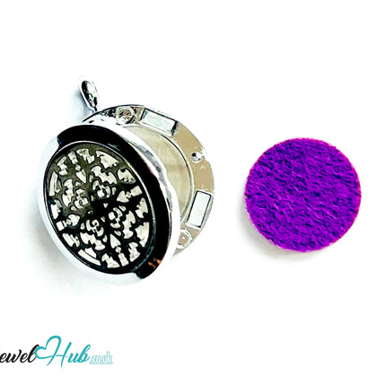 🌸 Petal Radiance – Stainless Steel Aromatherapy Pendant for Grace & Presence CT