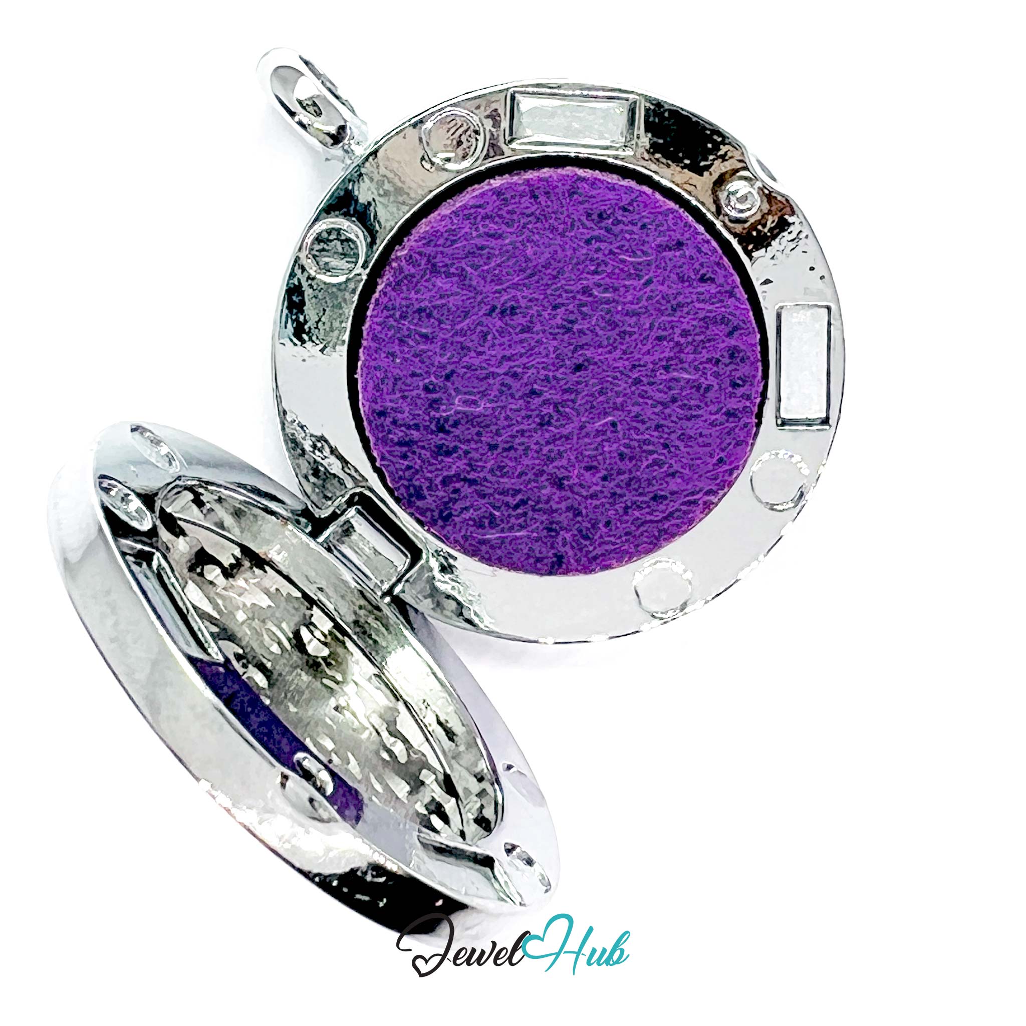 Stainless Steel Aromatherapy Pendant – Petal Radiance for Grace