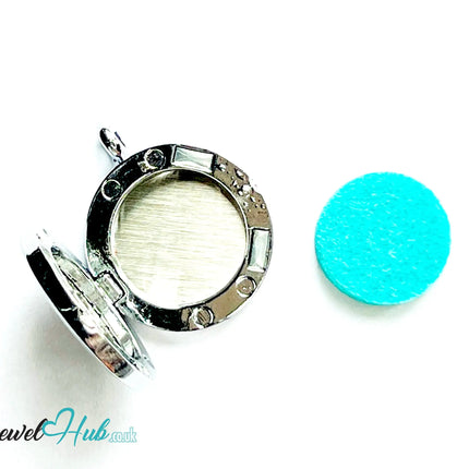 🌺 Mandala Bloom – Stainless Steel Aromatherapy Pendant for Inner Peace & Presence CT