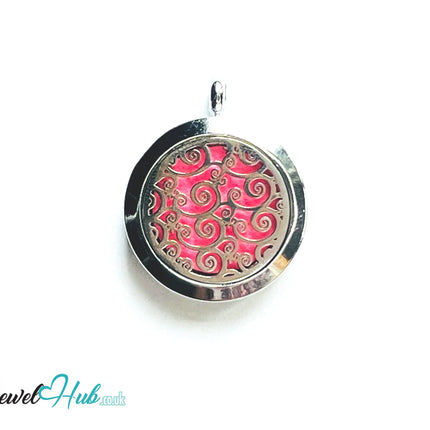 🌪️ Ocean Spiral – Stainless Steel Aromatherapy Pendant for Flow & Emotional Clarity CT