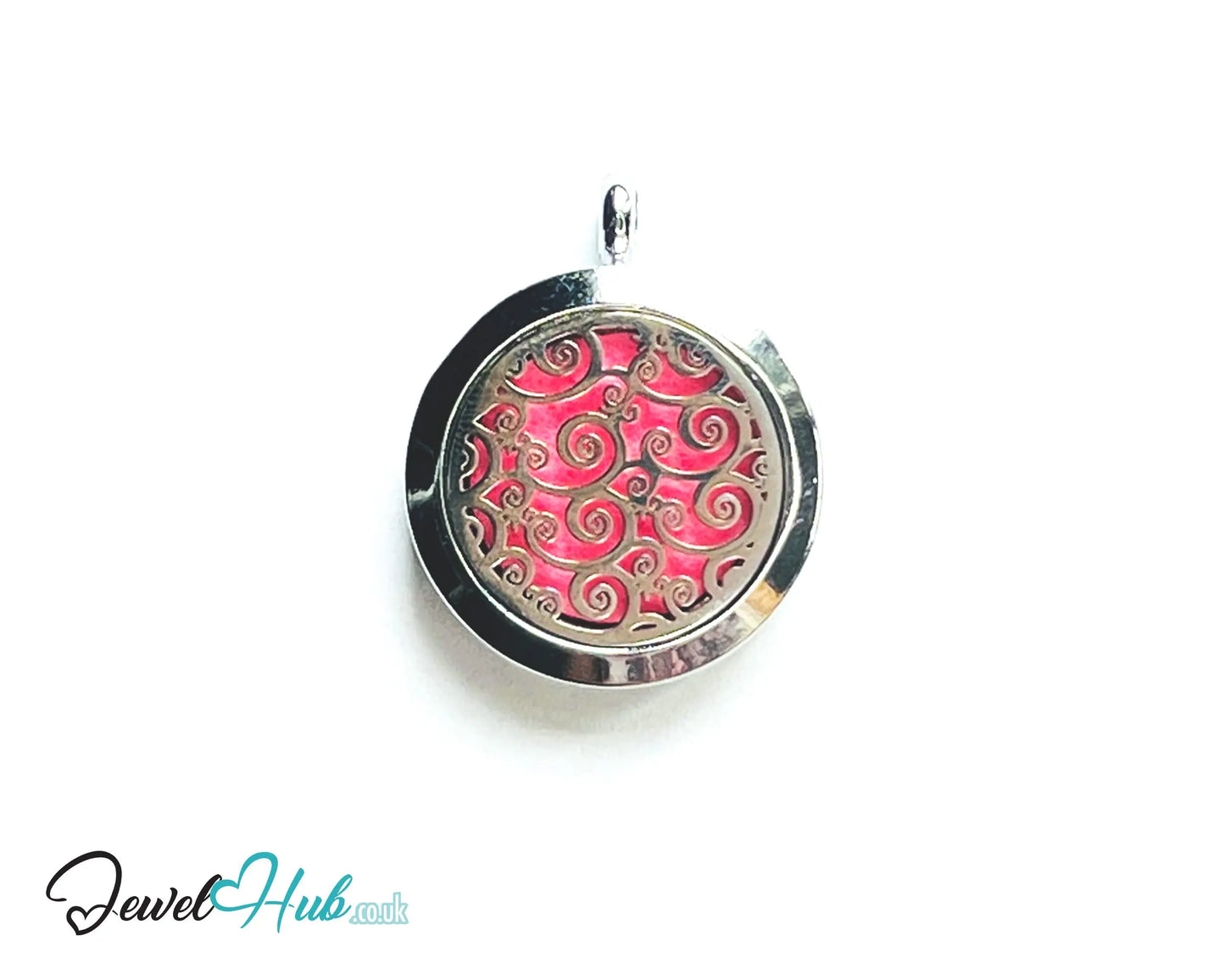 🌪️ Ocean Spiral – Stainless Steel Aromatherapy Pendant for Flow & Emotional Clarity CT