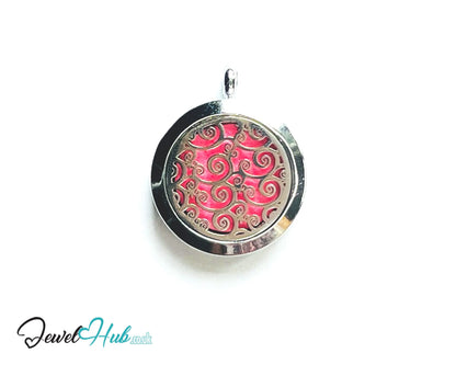 🌪️ Ocean Spiral – Stainless Steel Aromatherapy Pendant for Flow & Emotional Clarity CT